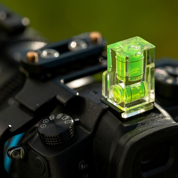 Actual product image Caruba Universal spirit level 2 ways (for flash shoe / cube) (Flash unit spare parts)