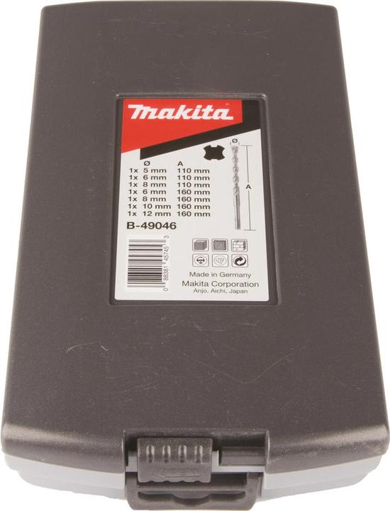 Immagine prodotto Makita Set di punte SDS-VPLUS no.1 7 pezzi. (12,0 mm, 5,0, 8,0, 6,0)