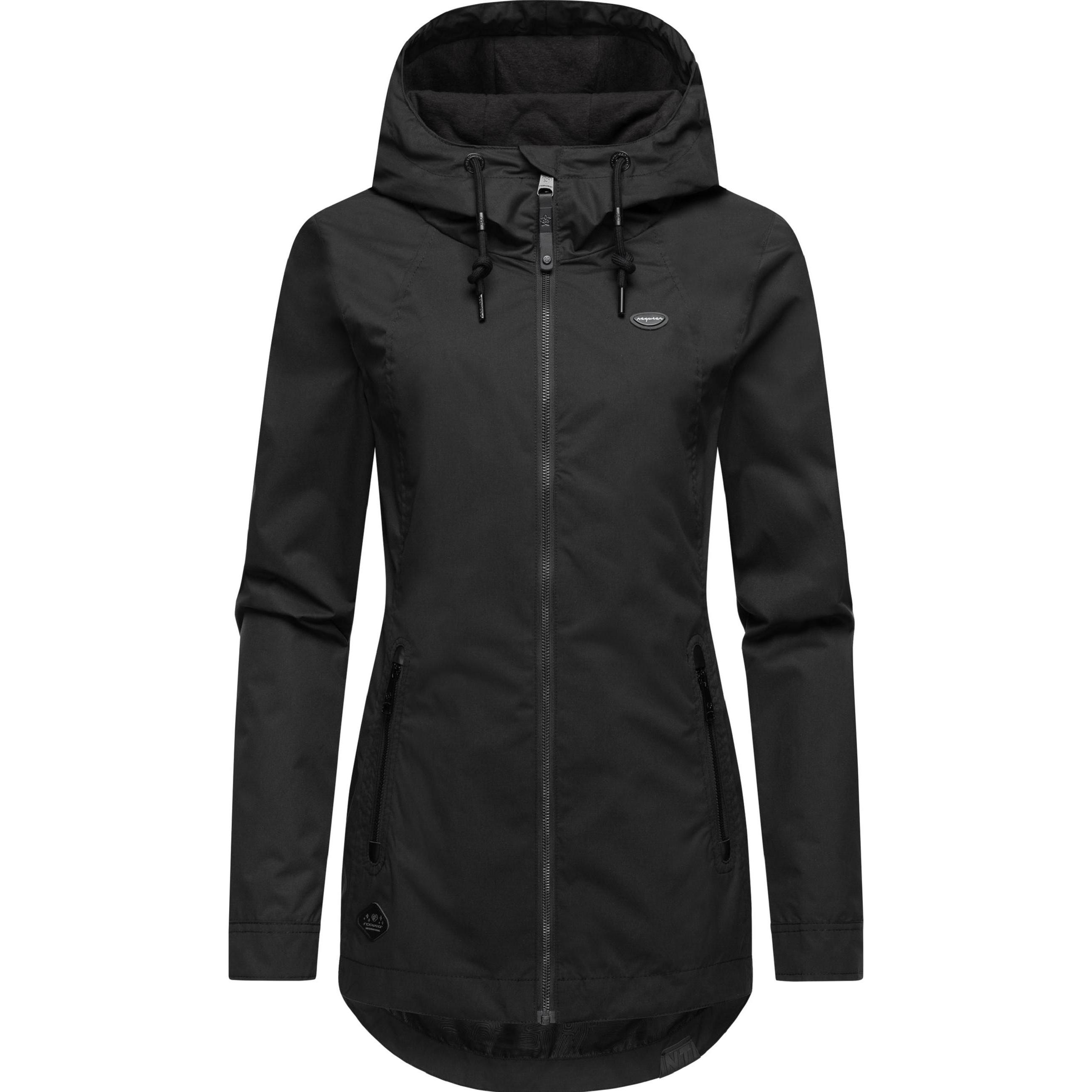 Ragwear, Damen, Jacke, Zuzka (5XL), Schwarz, 5XL