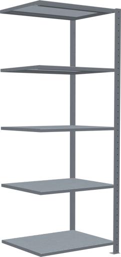 Actual product image Schulte Lagertechnik MULTIplus250 boltless add-on bay system with length bolts