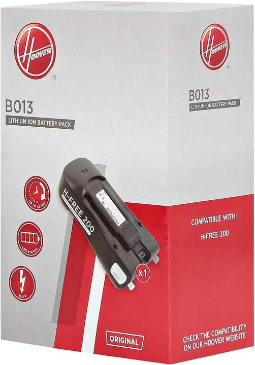 Actual product image Hoover Lithium battery for
