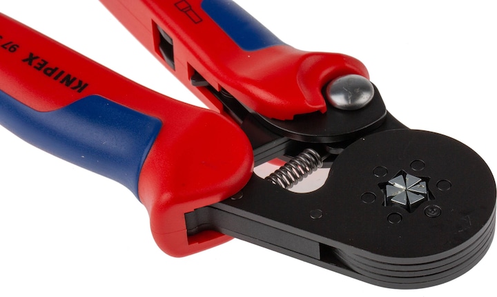 Actual product image Knipex Self-Adjusting Crimping Pliers for wire ferrules (180 mm)