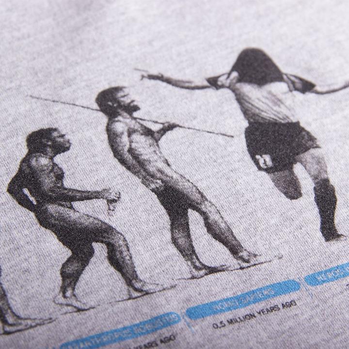 Immagine prodotto Copa Football Maglietta dell'evoluzione umana / Maglietta dell'evoluzione del calcio (S)