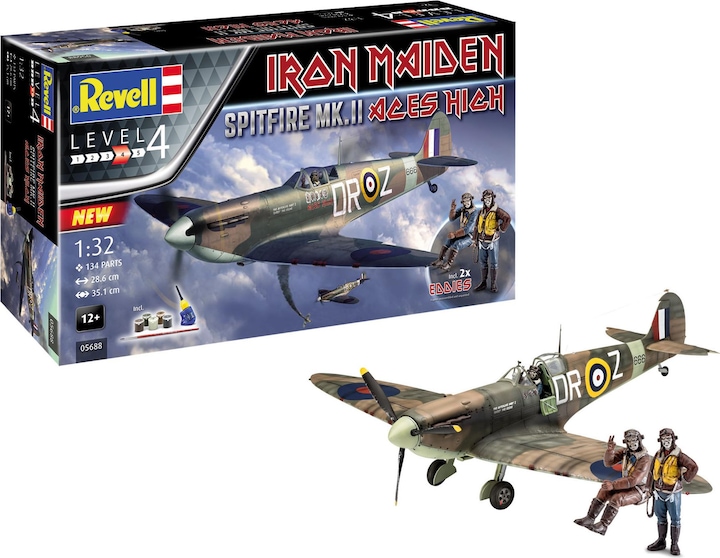 Produktbild Revell Gift Set Spitfire Mk.V Iron Maiden