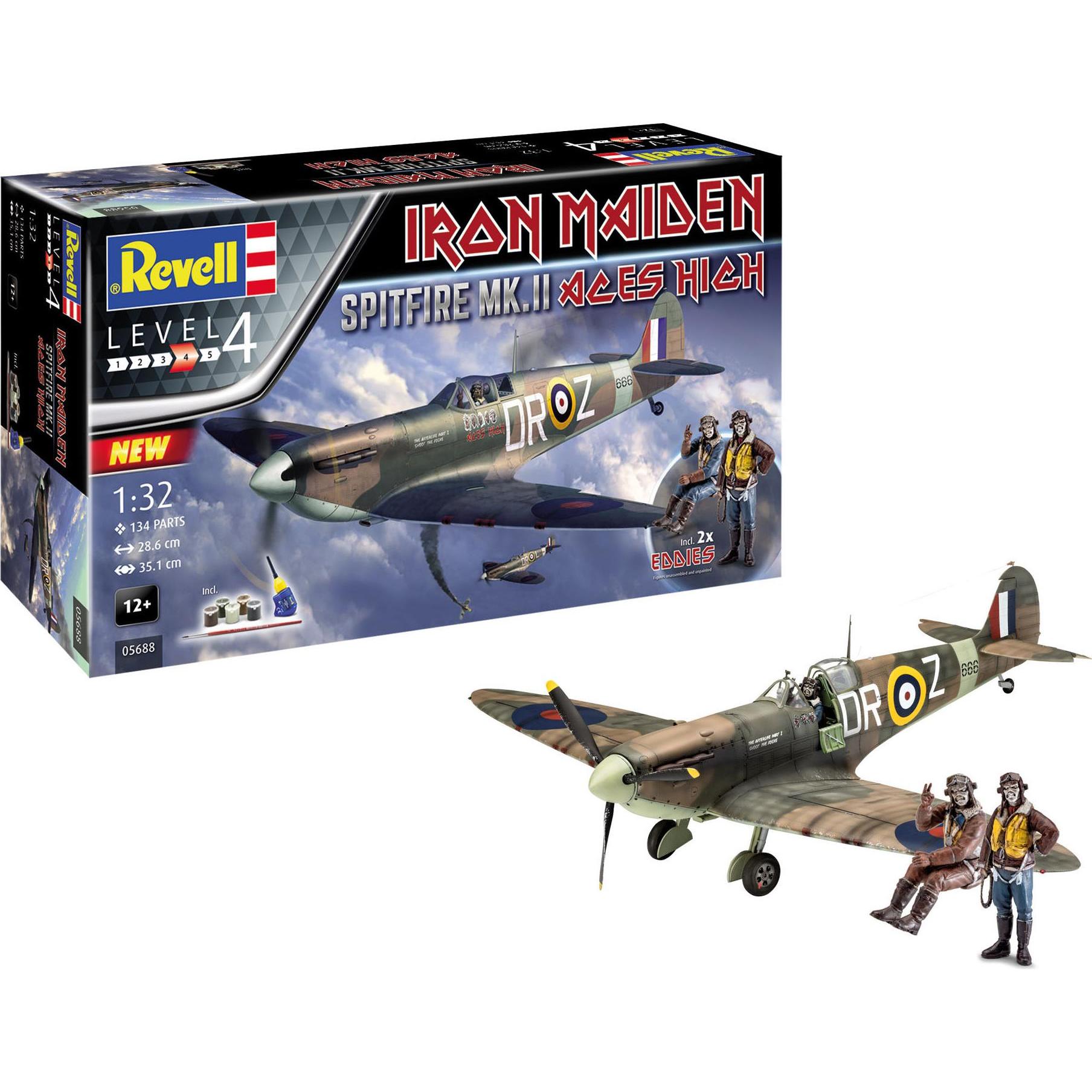 Revell Gift Set Spitfire Mk.V Iron Maiden