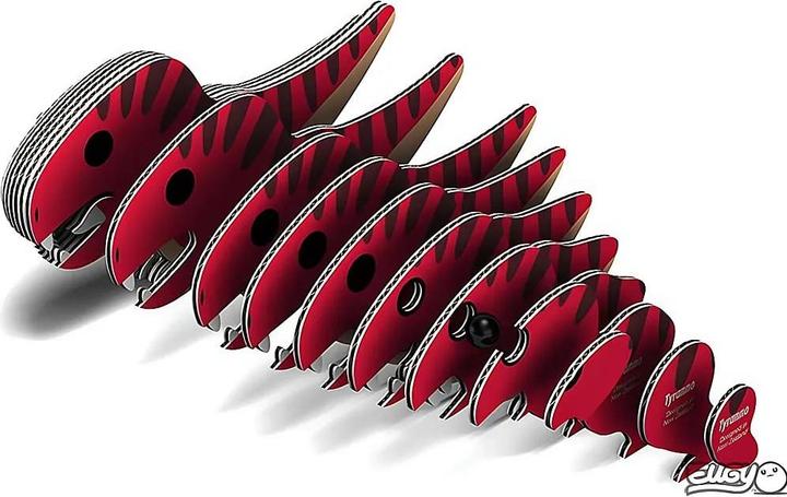 Actual product image Eugy Tyranno - 3D Cardboard Model Kit