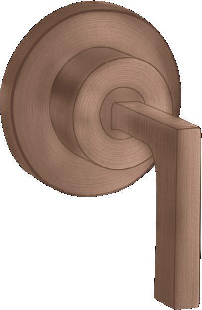 Immagine prodotto hansgrohe Axor Citterio Valvola d'intercettazione da incasso con maniglia a leva DN15 / DN20