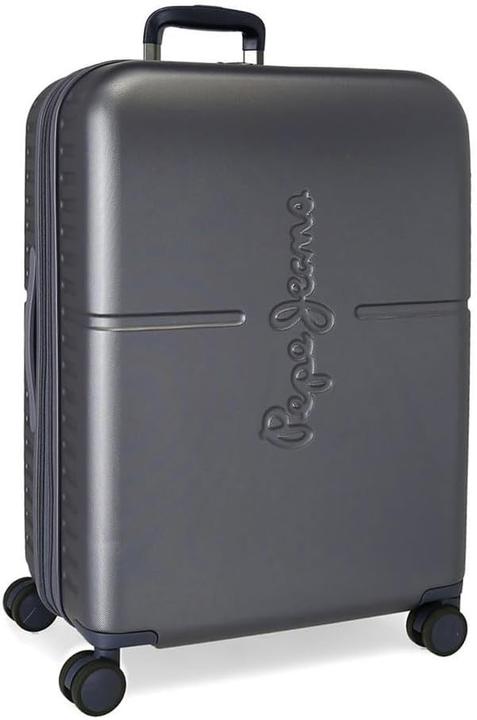 Actual product image Pepe Jeans Marine Blue Medium Suitcase (79 l)