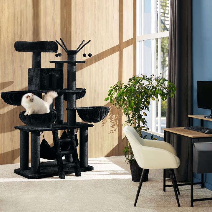 Produktbild tectake Gismo (195 cm, Grau, Weiss)