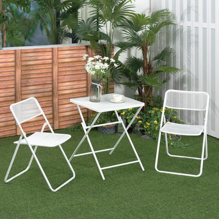 Produktbild Outsunny Gartenmöbel-Set mit Stahlrahmen