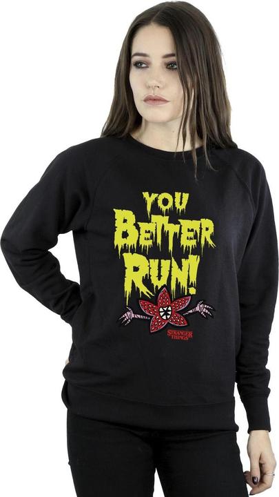 Produktbild Netflix Stranger Things You Better Run Sweatshirt (S)