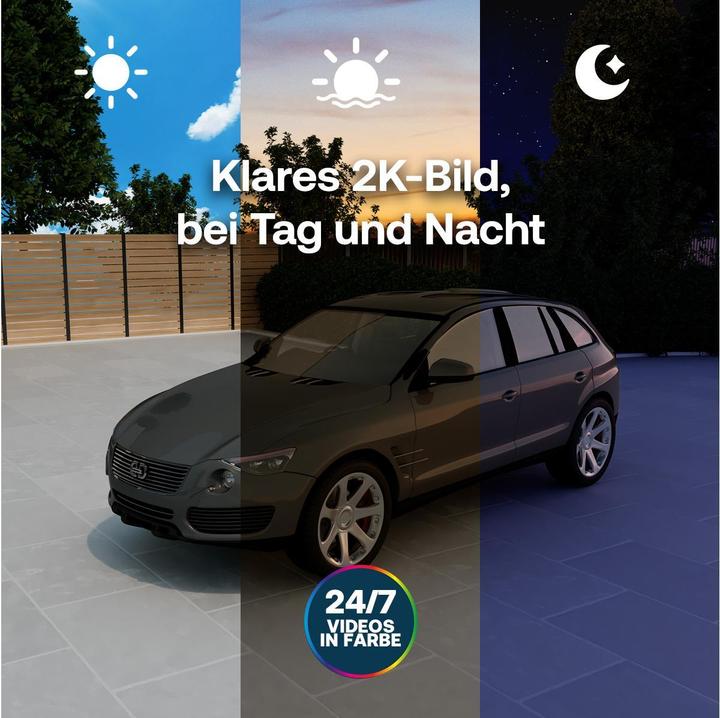Produktbild Arlo PRO 6 2K + Dual-Ladegerät (2560 x 1440 (WQHD))
