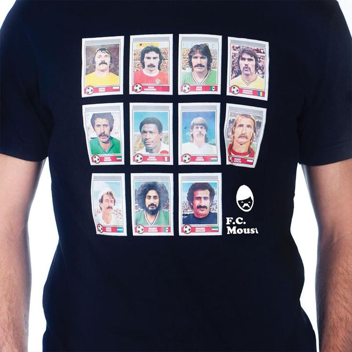 Actual product image Copa Football Moustache Dream Team Shirt (S)
