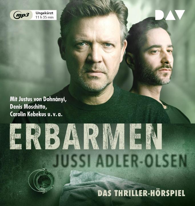 Produktbild Erbarmen. Carl Mørck, Sonderdezernat Q, Fall 1 (Carolin Kebekus, Hannes Thiess, Jussi Adler-Olsen, Justus von Dohnányi, Deutsch)