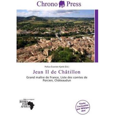 Jean II de Châtillon, Fachbücher von Pollux Évariste Kjeld