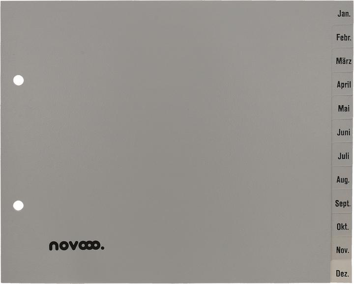Actual product image Novooo Register PP grey 1/2 height