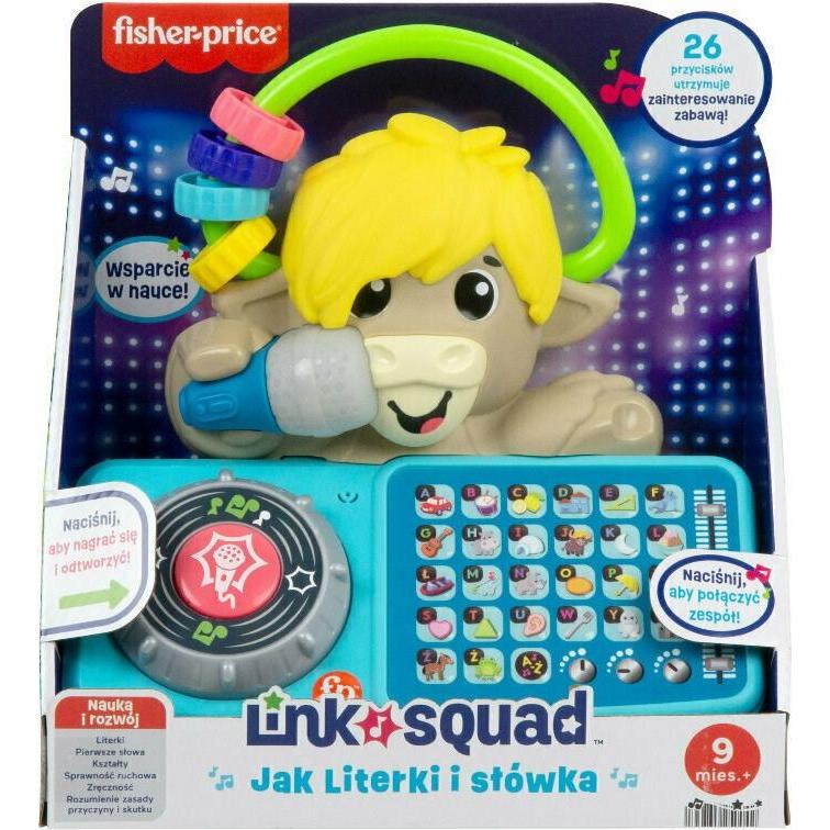 Mattel Fisher Price Link Squad Jak Literki i słówka