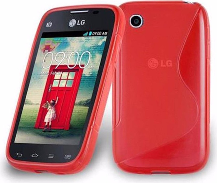 Actual product image Cadorabo TPU S-Line Cover (LG L40)