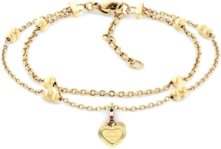 Immagine prodotto Tommy Hilfiger Bracciale a Strati (19 cm, Dorato)