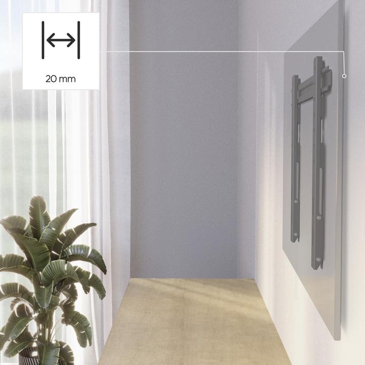 Produktbild Hama Ultraslim", 229 cm (90 (Wand, 90", 80 kg)