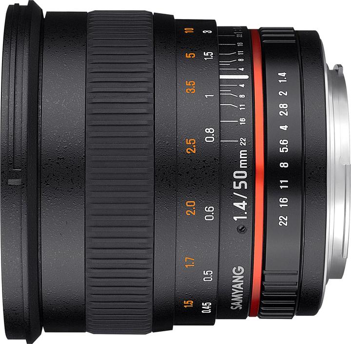Image du produit Samyang 50mm F1.4 Canon M (Canon EF-M, APS-C / DX)