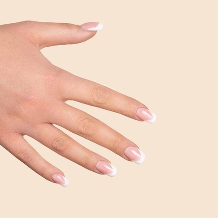 Actual product image Semilac Acrylgel Double Flex White Cream 30g (Nail glue, White)