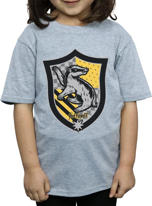 Produktbild Hufflepuff Crest Flat TShirt Mädchen (152, 158)