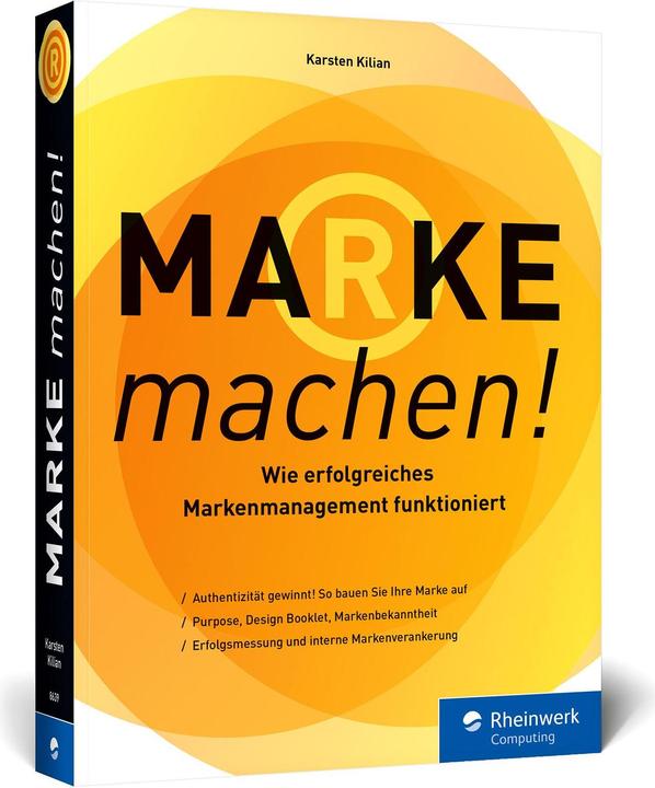 Actual product image Marke machen! (German, Karsten Kilian, 2023)