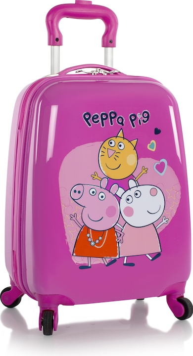 Heys Pipsa Possu -lasten matkalaukku, pinkki (25 l, Handgepäck (bis 50l))