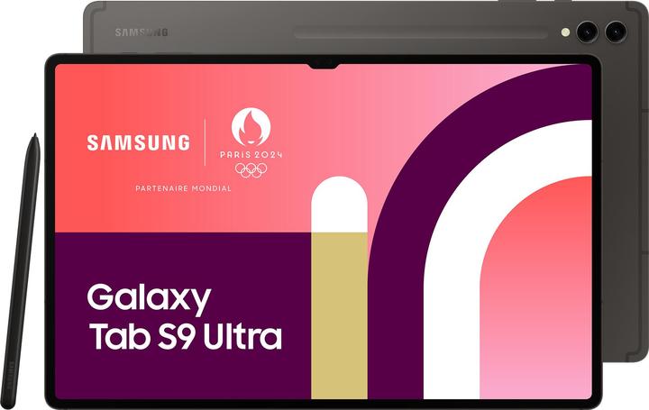 Image du produit Samsung Galaxy Tab S9 Ultra (WLAN uniquement, 14.60", 256 Go, Gris graphite)