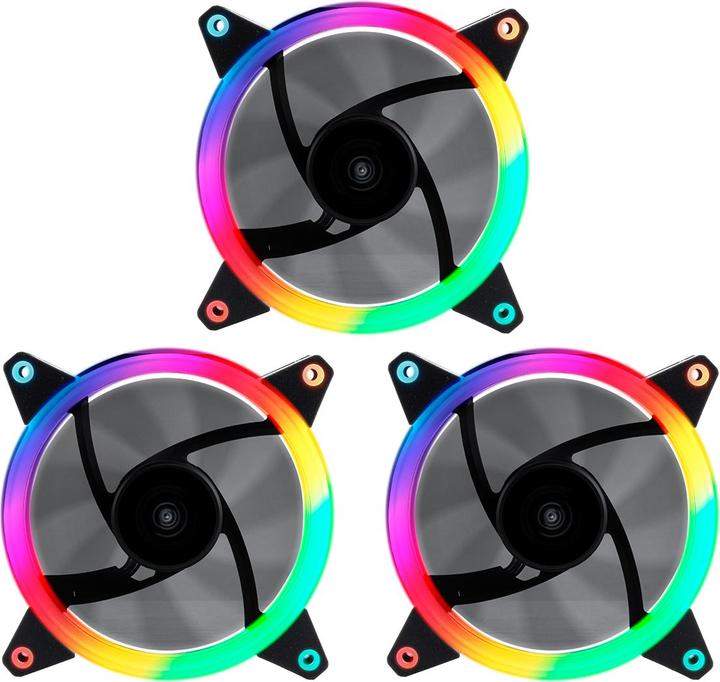 Produktbild Unykach Fan CANDY 30 ARGB Ring Led 120 mm (120 mm, 3 x)