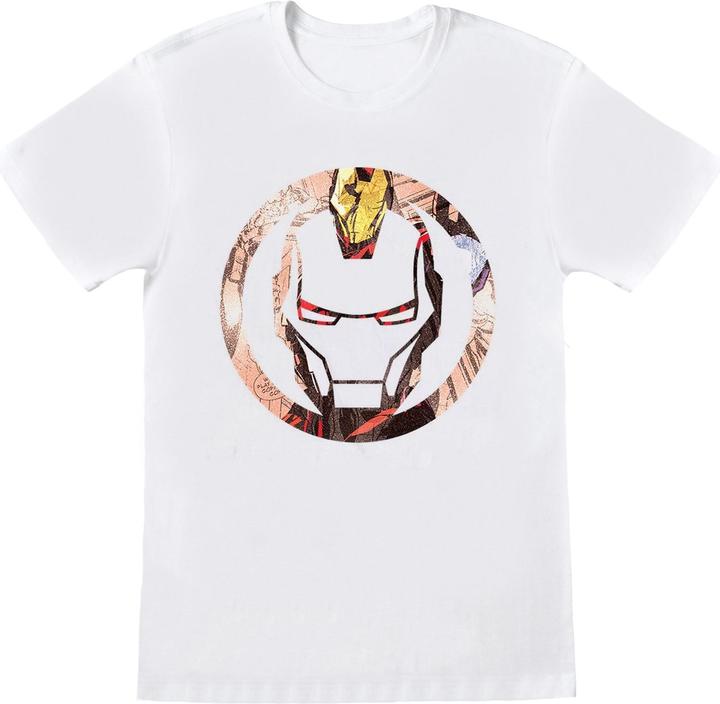 Image du produit - T-shirt IRON MAN MONTAGE SYMBOL - Fille (140, 146)