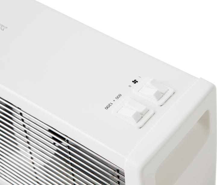 Produktbild Adax Wärmegebläse VV9 T 230V mit mechanischem Thermostat, 3 Leistungsstufen 800W, 1200W und 2000W (2000 W)