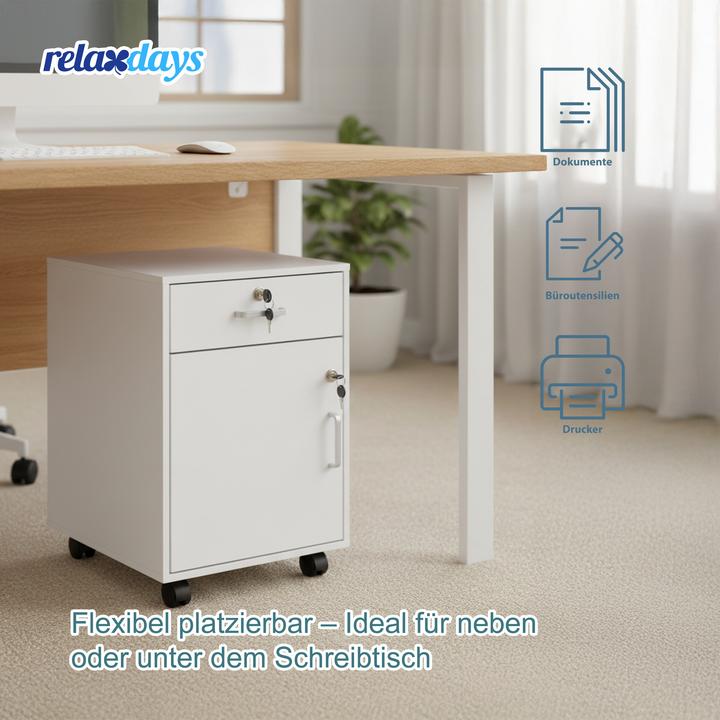 Actual product image Relaxdays Rollcontainer (40 x 40 x 57 cm)