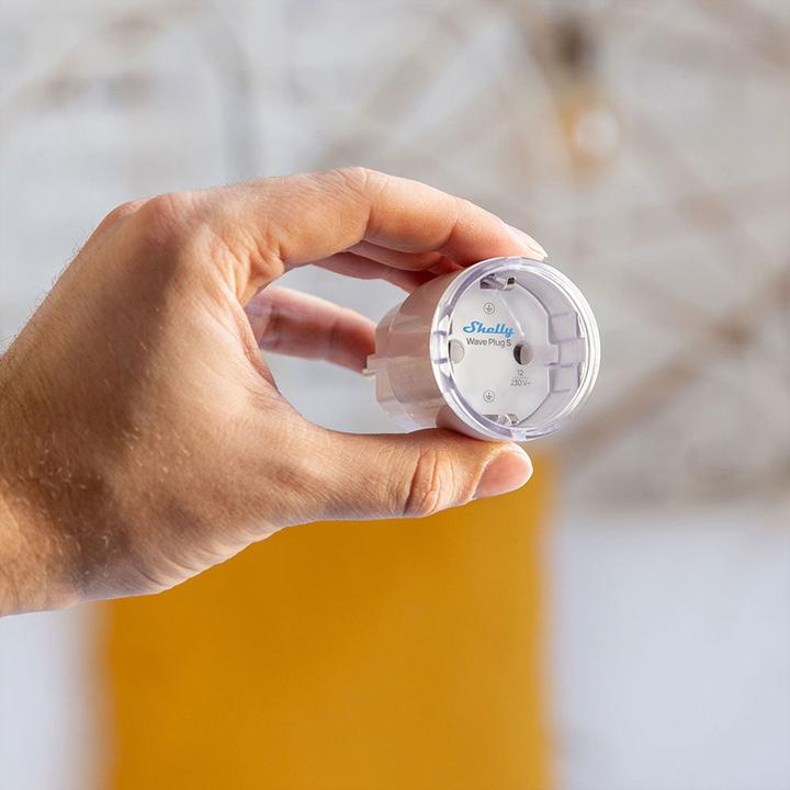 Actual product image Shelly SmartPlug Wave S