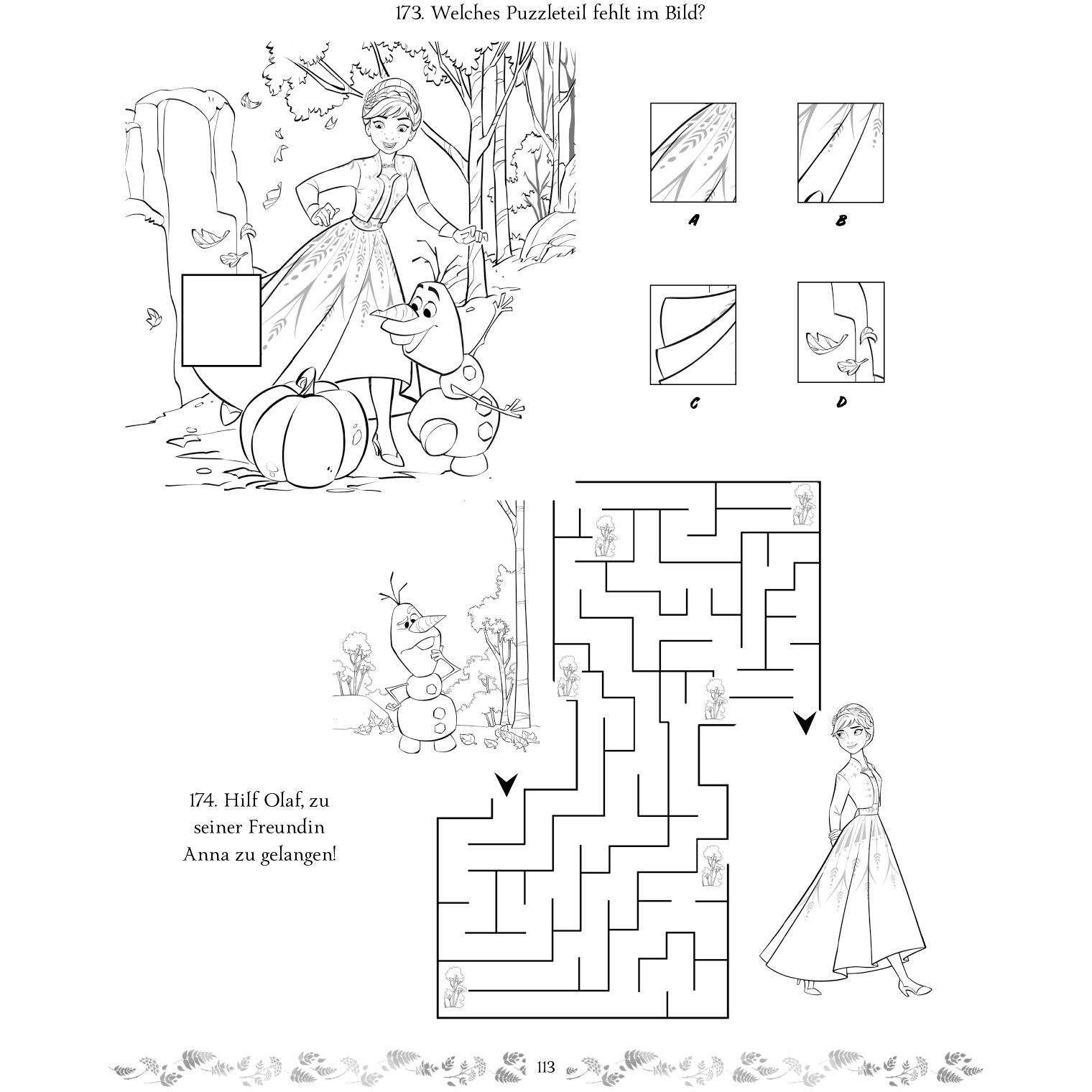 Thumbnail - Panini Disney Die Eiskönigin 2: 365 Tage Mal- und Rätselspass