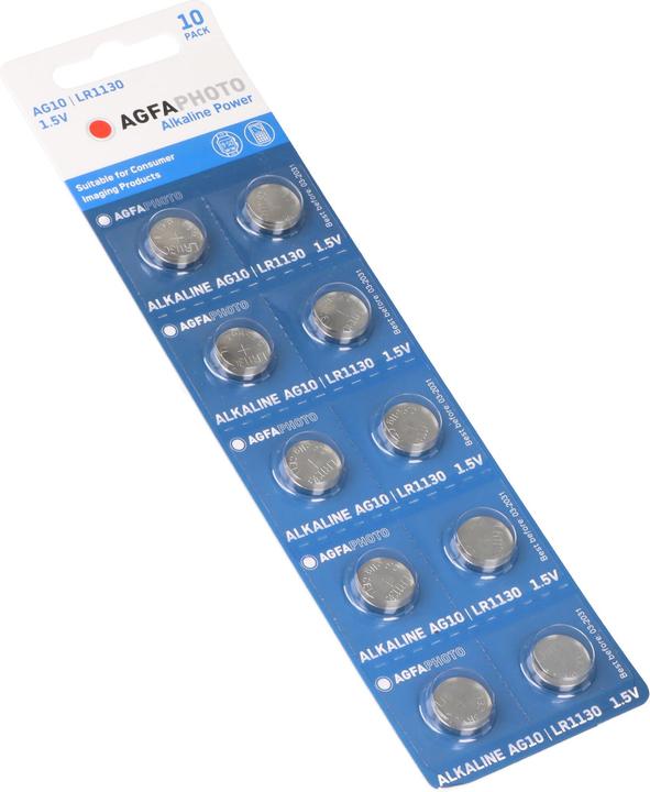 Actual product image AGFAPHOTO Alkaline Power (10 pcs., AG10)