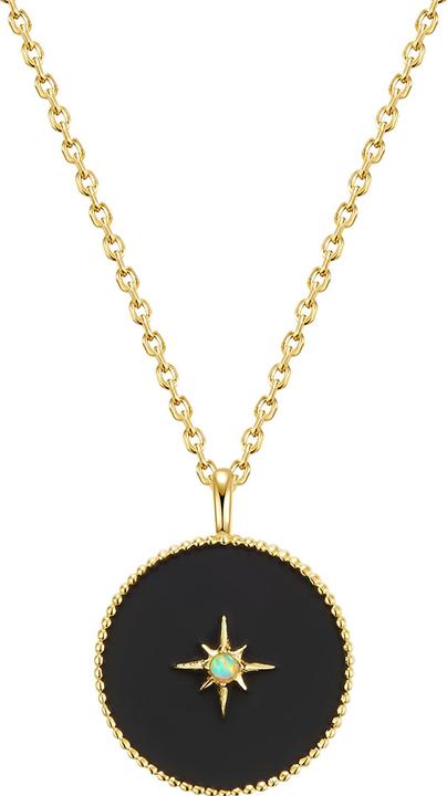 Immagine prodotto Glanzstücke München Donna Argento Opale Oro 45,0 cm Catena base + 5,0 cm Estensione - 15780 (Argento, 45 - 50 cm)