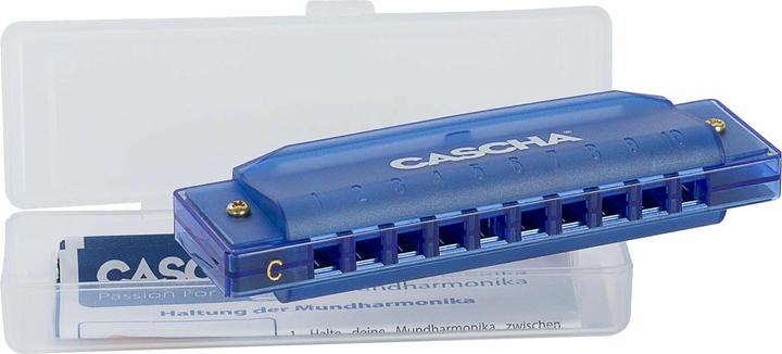 Actual product image Fun Blues Harmonica Blue (incl. hard case and flyer) (Harmonica, Diatonic, C major)