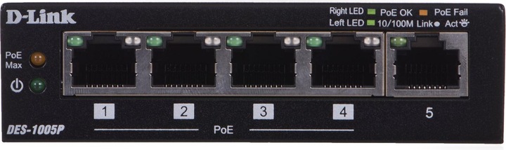 Produktbild D-Link Des-1005p (5 Ports)