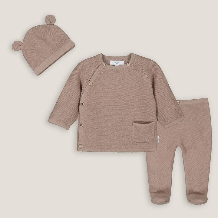 Produktbild La Redoute Collections 3-teiliges Set aus Strick (68)