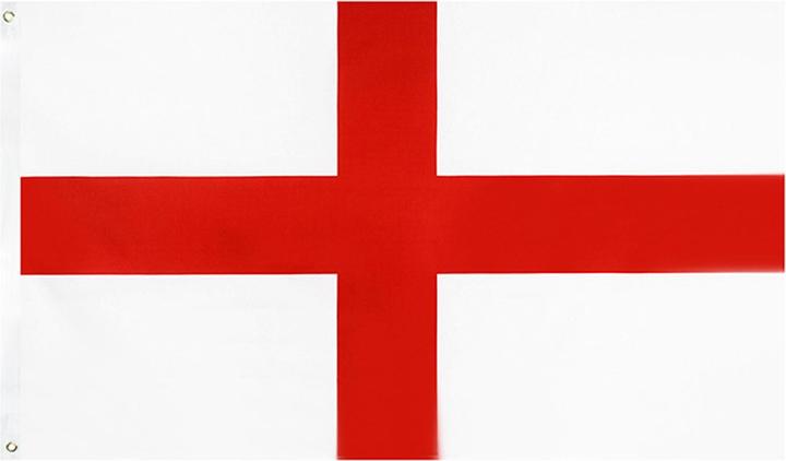 Produktbild Lobwerk England Flagge mit Ösen Fahne 150x90 Metalösen Wetterfest Fahnenmast (150 x 90 cm)