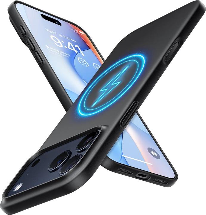 Actual product image Torras - OriginFit-Mag Series - iPhone 17 Pro - Black (Apple iPhone 17 Pro)