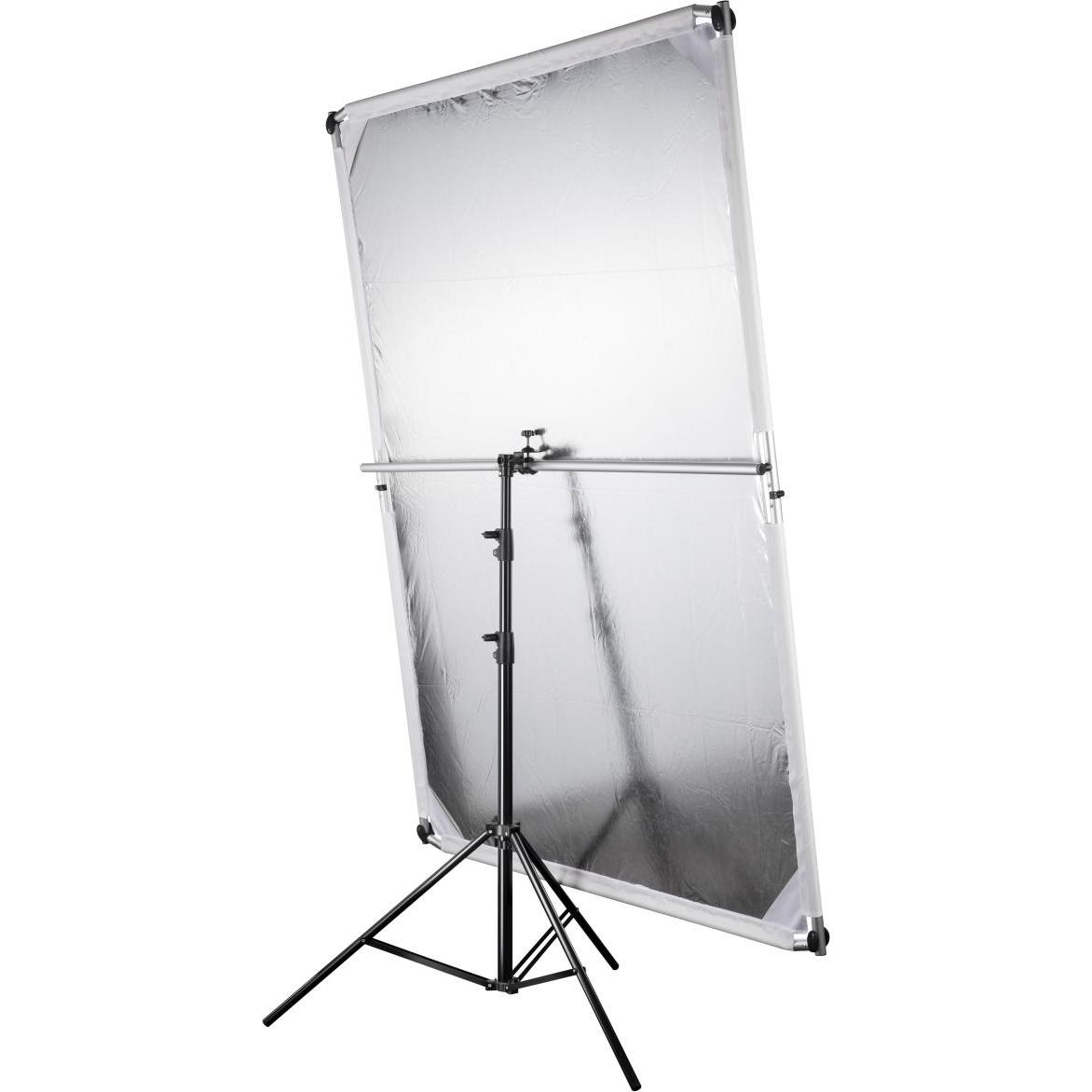 Thumbnail - Walimex 4in1 Reflektorsegel-Set 150x200cm 5tlg (Reflektor, 150 cm), Softbox + Reflektor
