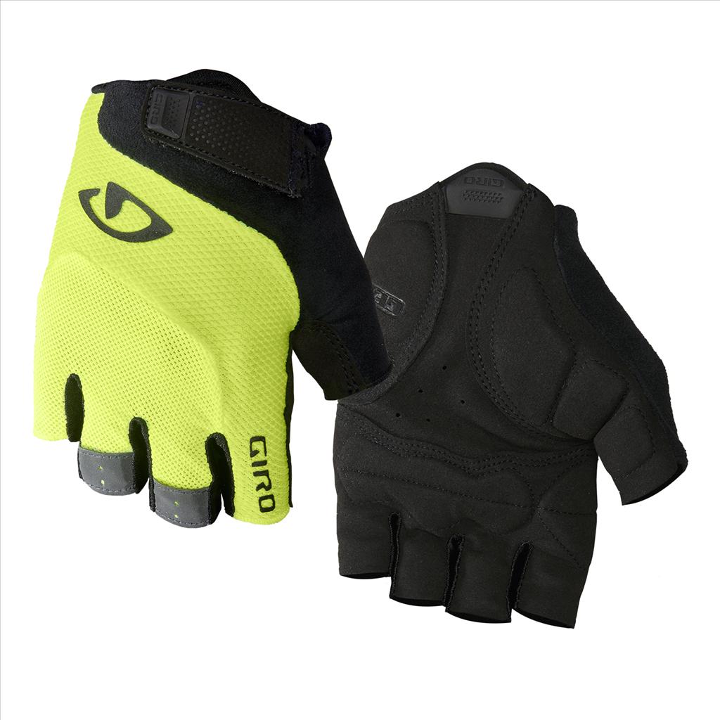 Giro, Unisex, Handschuhe, Bravo Gel, Gelb, Schwarz, (S)