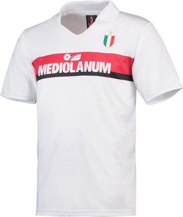 Image du produit Score Draw AC Milan 1988 maillot rétro extérieur (M)