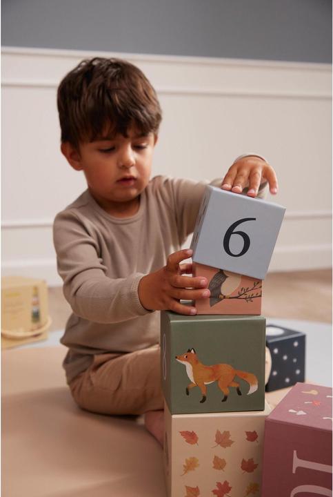 Actual product image Filibabba Stacking blocks - Nordic animals (FI-02177)