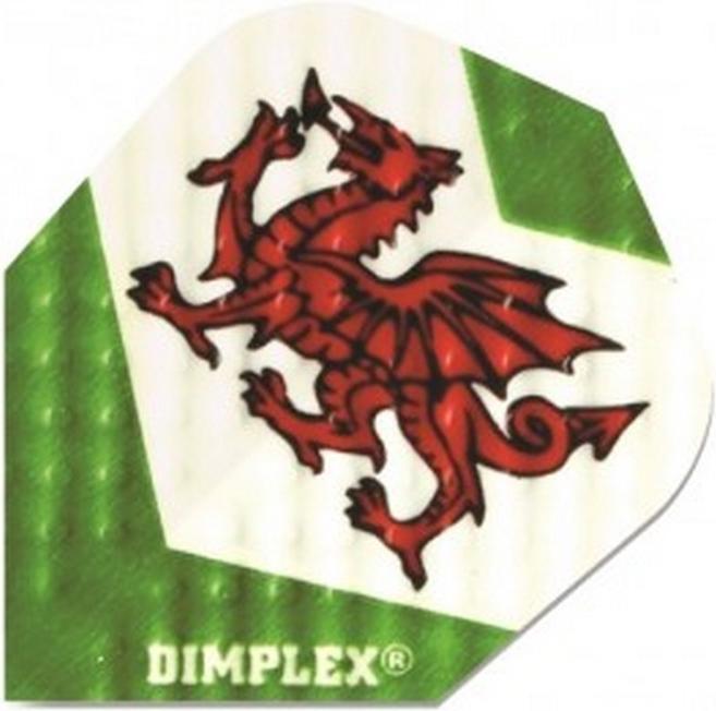 Image du produit Harrows Flights pour fléchettes Dimplex Welsh Dragon 3erPack