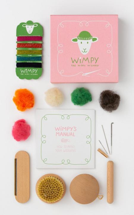 Foekje Fleur Wollflick-Set «Wimpy the Wool Wizard»