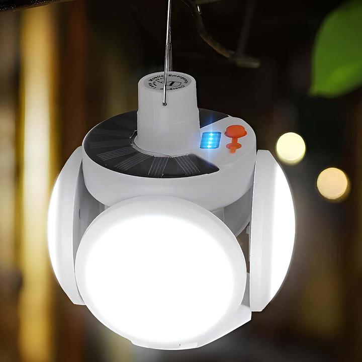Produktbild Avizar 3W LED Solarleuchte klappbar USB
